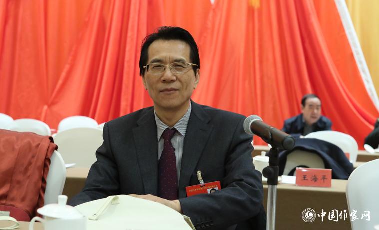 何建明主持中國作家協會第九次全國代表大會第三次全體會議。