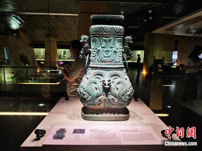 寶雞青銅器博物院展品。劉越 攝