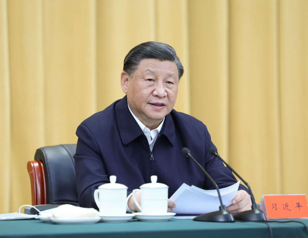 2023年6月2日，習近平在北京出席文化傳承發(fā)展座談會并發(fā)表重要講話。新華社記者 鞠鵬 攝