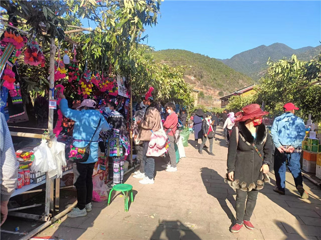 老家直苴的山街，以前李躍慧經(jīng)常會(huì)去那里擺攤