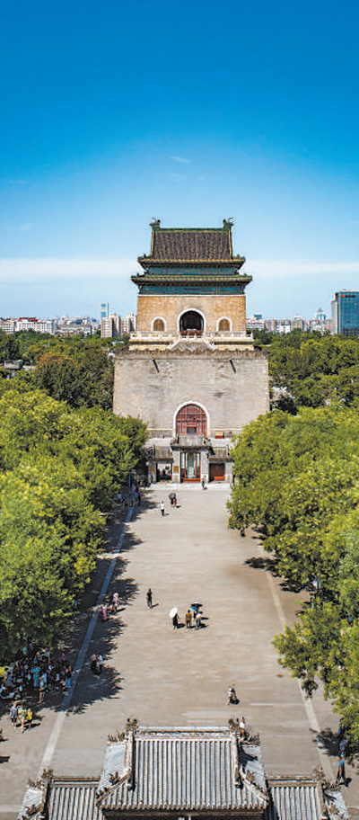 鐘樓外景。  　　國家文物局供圖