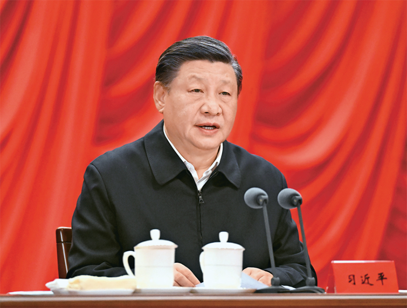 2023年2月7日，新進(jìn)中央委員會(huì)的委員、候補(bǔ)委員和省部級(jí)主要領(lǐng)導(dǎo)干部學(xué)習(xí)貫徹習(xí)近平新時(shí)代中國(guó)特色社會(huì)主義思想和黨的二十大精神研討班在中央黨校（國(guó)家行政學(xué)院）開(kāi)班。中共中央總書(shū)記、國(guó)家主席、中央軍委主席習(xí)近平在開(kāi)班式上發(fā)表重要講話。 新華社記者 李學(xué)仁/攝