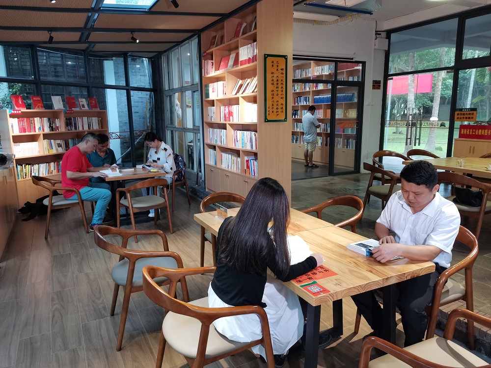 “書香海島”閱覽室 海南省圖書館供圖